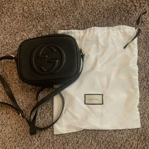 Authentic Gucci Soho Disco crossbody bag w dustbag